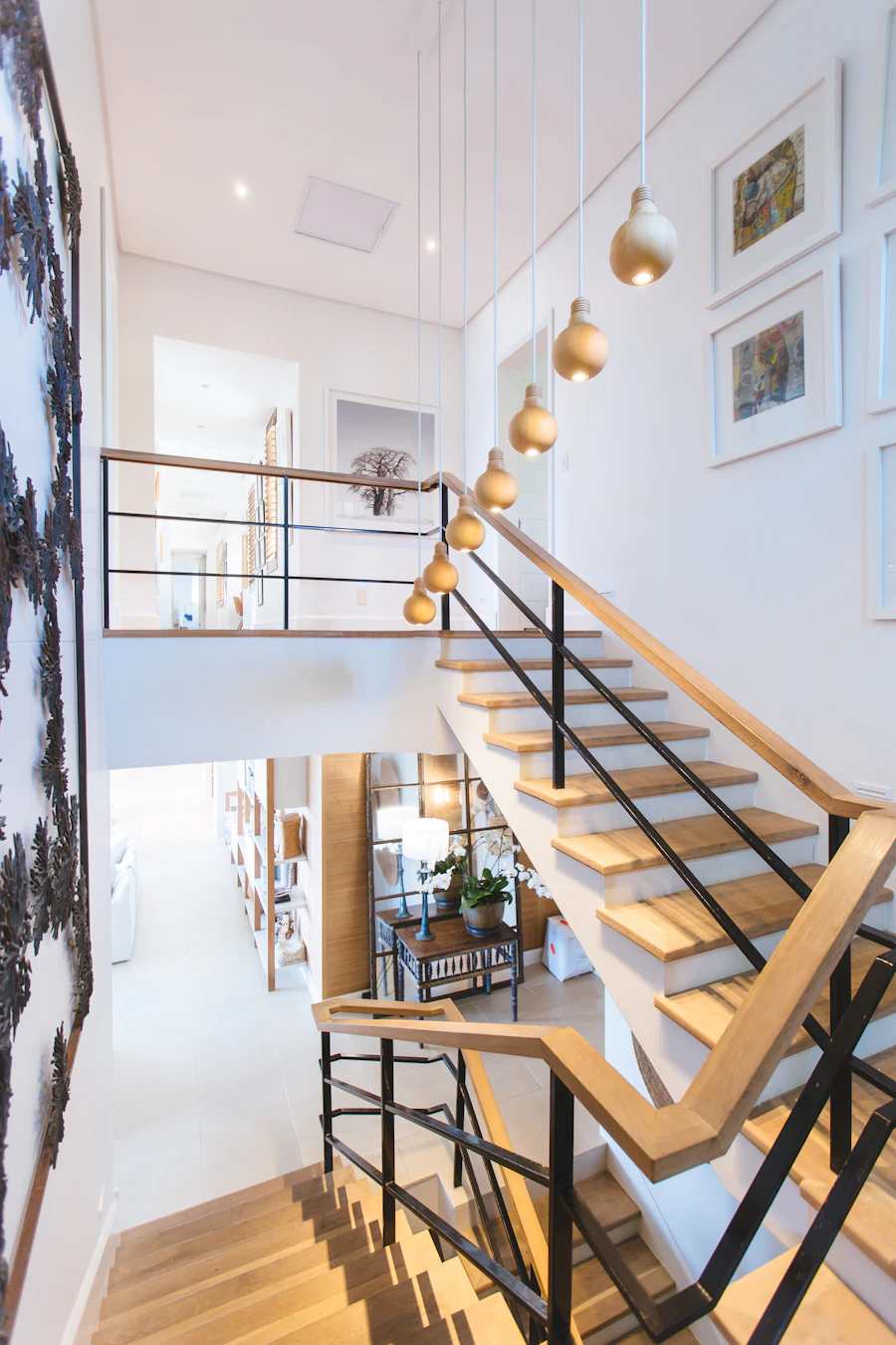 Interior of a bright, modern home